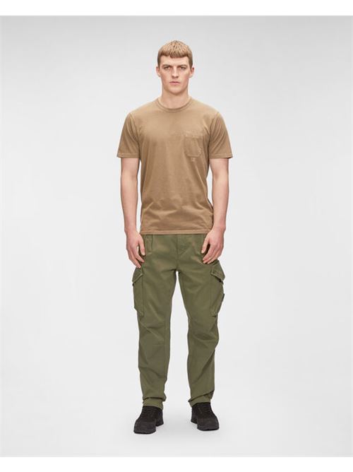 stretch sateenloose fit cargo pant C.P. COMPANY | CMPA059A-005694G648
